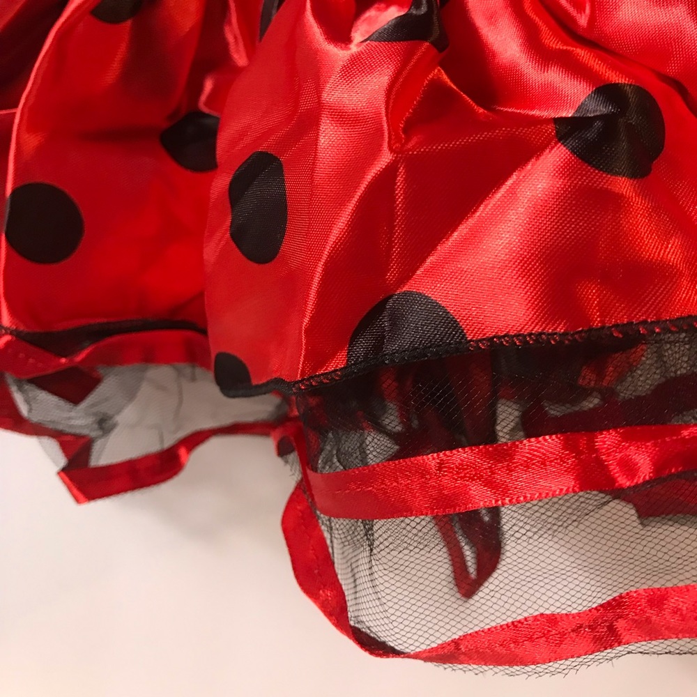 SALE Ladybug costume girls dress small toddler HALLOWEEN - Picture 5 of 8